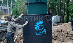 Септик Спарта-1000 Eco - фото монтажа - 6