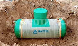 Септик BioPrime BIO-9.0 м3 d1500-П - фото монтажа - 1